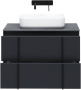 Тумба под раковину Allen Brau Reality 80 1.32005.AM антрацит матовый