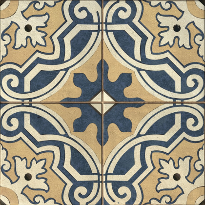 16184 Плитка грес глаз. Sevilla_Сers Многоцветный 42*42 _пэчворк 1 \75,84