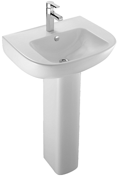 Раковина E4755G-00 Jacob Delafon Odeon Up белый размер (шгв) (56см*37,2см*18,1см) подвесная, шт