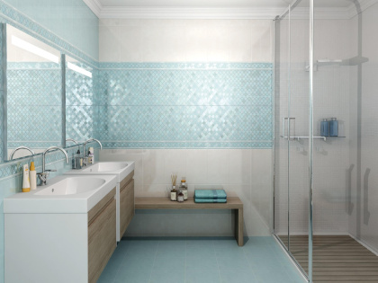 Карандаш PWB002 Фоскари бирюзовый волна 25*2 (уп/40шт), шт Карандаш PWB002 Фоскари бирюзовый волна 25*2 (уп/40шт), шт