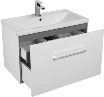 Тумба под раковину Aquanet Порто 80 белый