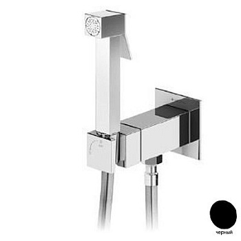 PORTA-DIF-NOP Гигиенический душ со смесителем, исполнение Чёрный матовый