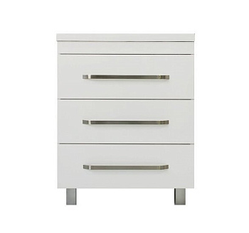 Тумба напольная под умывальник Monaсo 600х480 3 ящика (ШхГхВ) 598х476х860