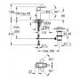 Смеситель для биде Grohe Eurocube 23138000 хром Смеситель для биде Grohe Eurocube 23138000 хром