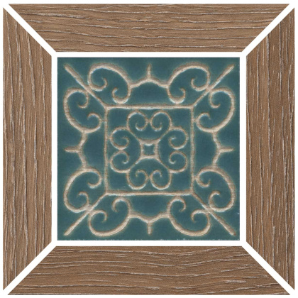 Вставка Тровазо наборный карамельный матовый 13x13x0,9 Вставка Тровазо наборный карамельный матовый 13x13x0,9