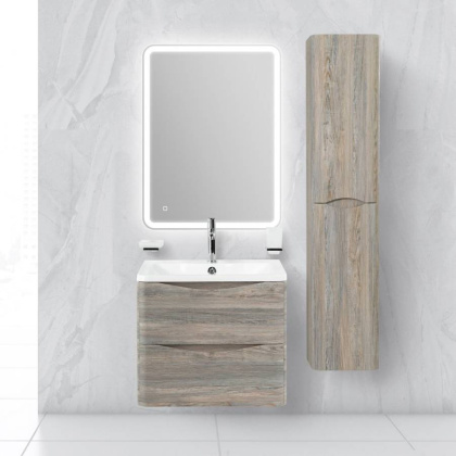 Тумба с раковиной подвесная BelBagno ACQUA 60 Pino Scania, раковина белая Тумба с раковиной подвесная BelBagno ACQUA 60 Pino Scania, раковина белая