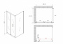 Душевой уголок ABBER Sonnenstrand AG07090B-S70B Душевой уголок ABBER Sonnenstrand AG07090B-S70B