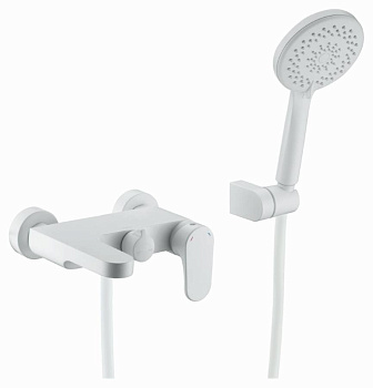 Смеситель для ванны SPECTRE Matt White