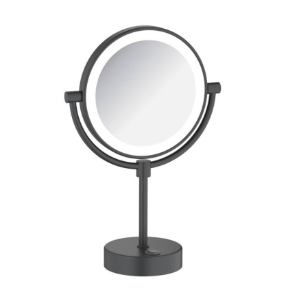 Зеркало настольное с подсветкой Timo Saona 13276/03 черный