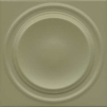 Декор Аква Альта 2 зелёный матовый структура 20x20x0,95