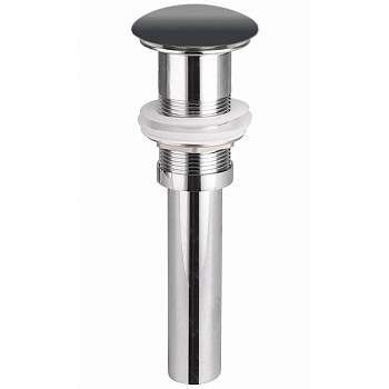 Донный клапан без перелива с керамической накладкой с системой "Click-Clack"