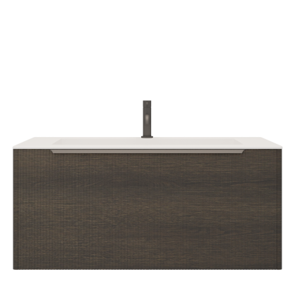 Тумба под раковину Creto Luna Venge 100 см 17-VG100