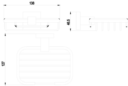 Мыльница Timo Selene 10025/00