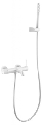 Смеситель для ванны, Uno. Matt White Смеситель для ванны, Uno. Matt White