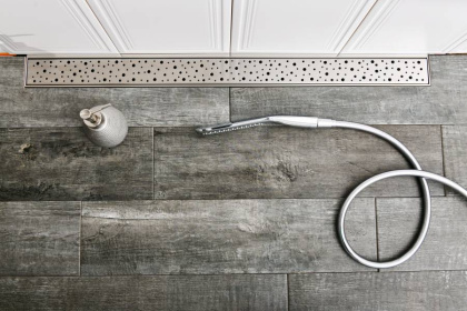 Душевой лоток 35 см Creto Points CRE-350 PH с решеткой, хром