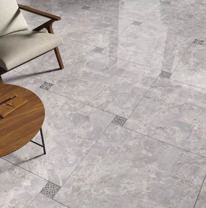 Вставка HGD\C170\SG1550L Парнас серый лаппатированный 9,5*9,5*8 (уп/20шт), шт