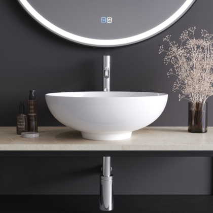 CEZARES Раковина керамическая накладная 43 см, CZR-NEW-43-LVB CEZARES Раковина керамическая накладная 43 см, CZR-NEW-43-LVB