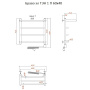 Полотенцесушитель Браво эл ТЭН 1 П 60*40 (ЛЦ4)