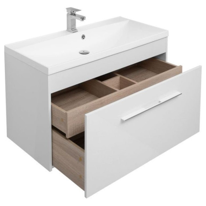 Мебель для ванной Aquanet Августа 100 белый (раковина Нота NEW)