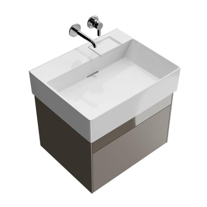 Тумба LOGICA подвесная 2 ящика 60 см, песчаный Тумба LOGICA подвесная 2 ящика 60 см, песчаный