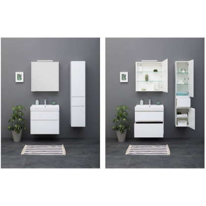 Мебель для ванной Aquanet Бруклин 70 белый