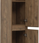 Шкаф-пенал для ванной Aquanet Nova Lite 35 дуб рустикальный
