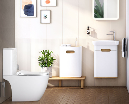 Унитаз-компакт Vitra Sento безободкоковый, сиденье м/лифт