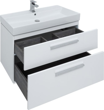 Мебель для ванной Aquanet Nova 90 белый (2 ящика)