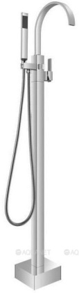 Смеситель для ванны с душем Aquanet JA-5004 Смеситель для ванны с душем Aquanet JA-5004