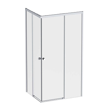 W94G-403-10080-MТ Душевое ограждение X-Joy Square Slide 100х80, мат Хром, прозрачное W94G-403-10080-MТ Душевое ограждение X-Joy Square Slide 100х80, мат Хром, прозрачное