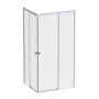 W94G-403-10080-MТ Душевое ограждение X-Joy Square Slide 100х80, мат Хром, прозрачное W94G-403-10080-MТ Душевое ограждение X-Joy Square Slide 100х80, мат Хром, прозрачное