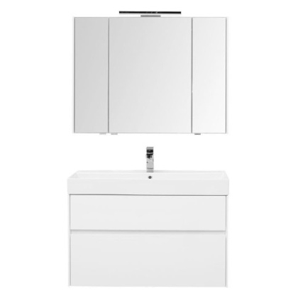 Мебель для ванной Aquanet Бруклин 100 белый