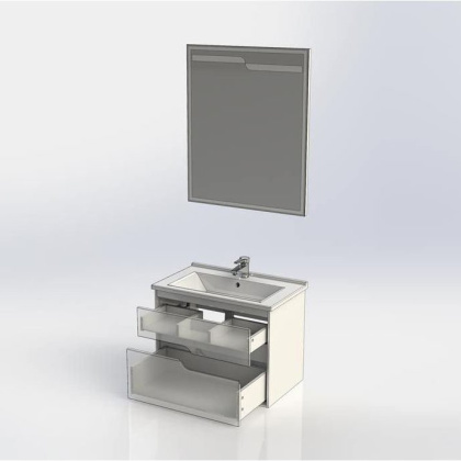 Мебель для ванной Aquanet Модена 75 белый