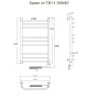Полотенцесушитель Браво эл ТЭН 3 100*40 (ЛЦ4)