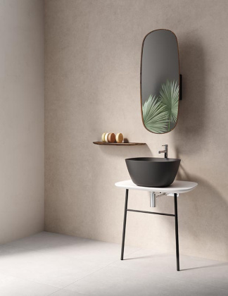 Plural Квадратная раковина-чаша высокая, 45 cm, Матовый Черный Plural Квадратная раковина-чаша высокая, 45 cm, Матовый Черный