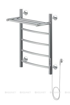 Полотенцесушитель электрический Aquanet Romeo 60х50 Тэн справа, с полкой Полотенцесушитель электрический Aquanet Romeo 60х50 Тэн справа, с полкой