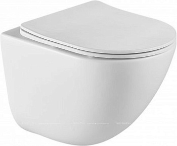 AMANDA Чаша унитаза подвесного безободкового с креплением BB051CHR AMANDA Чаша унитаза подвесного безободкового с креплением BB051CHR