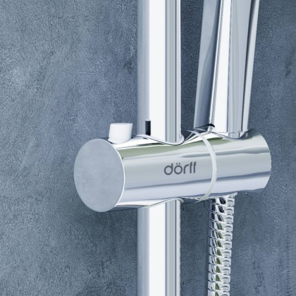 D0712000 Norma душевая система  с квадратными лейками, хром D0712000 Norma душевая система  с квадратными лейками, хром