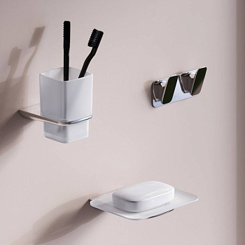 Набор аксессуаров для зоны красоты, хром, AK50B0703W