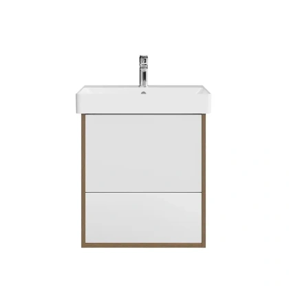 Тумба PRO подвесная 2 ящика 55, швейцарский вяз Тумба PRO подвесная 2 ящика 55, швейцарский вяз