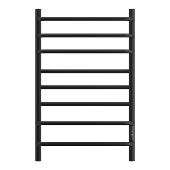 Полотенцесушитель электрический Point Сатурн PN90858B П8 500x800 диммер справа, черный Полотенцесушитель электрический Point Сатурн PN90858B П8 500x800 диммер справа, черный