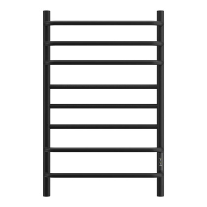 Полотенцесушитель электрический Point Сатурн PN90858B П8 500x800 диммер справа, черный Полотенцесушитель электрический Point Сатурн PN90858B П8 500x800 диммер справа, черный