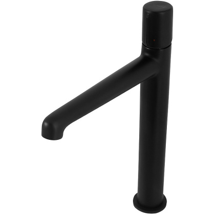 UNO Смеситель для накладных раковин без донного клапана, чёрный UNO-LMC-NERO-W0 UNO Смеситель для накладных раковин без донного клапана, чёрный UNO-LMC-NERO-W0