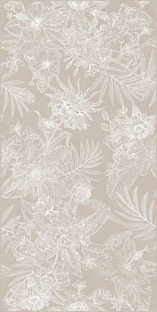 Декор Таделакт бежевый светлый матовый обрезной 60x119,5x0,9