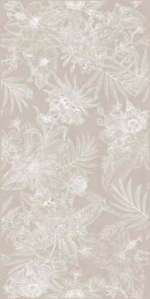 Декор Таделакт бежевый светлый матовый обрезной 60x119,5x0,9