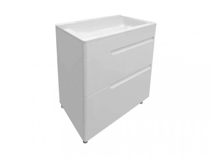 Тумба напольная под умывальник Kare Luxe 700х450 2 ящика (ШхГхВ) 698х446х860