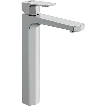 Смеситель для раковины высокий WISLA однорычажный клик клак