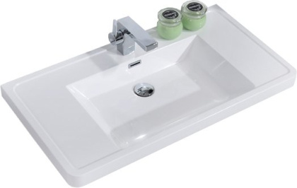 ANCONA-N ENERGIA-N Раковина из искусственного мрамора EA-1000-LVB, 1000x480x140