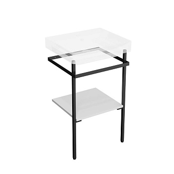 Структура металлическая PRO напольная 50, черная матовая PRO.50.01\BLK.M