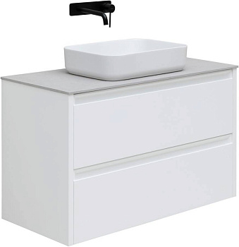Тумба под раковину Allen Brau Fantasy 100 1.11003.WM белый матовый